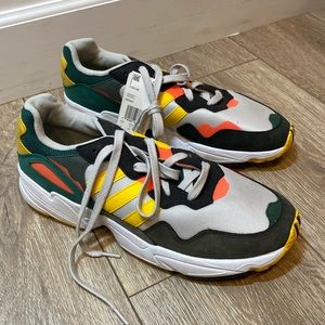 Adidas Yung 96 Grey One Bold Gold 11.5